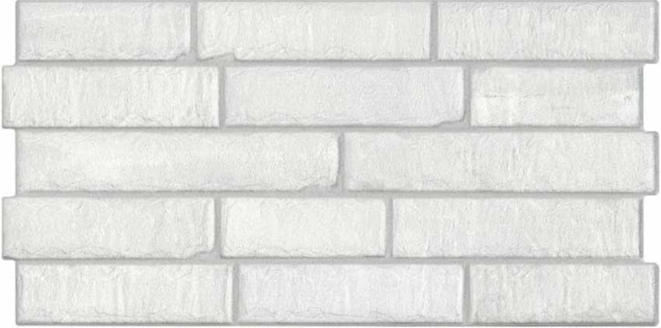 Porcelanicos Hdc, Brick - White, Naturale, 30x60cm, 10.00mm, Rett.