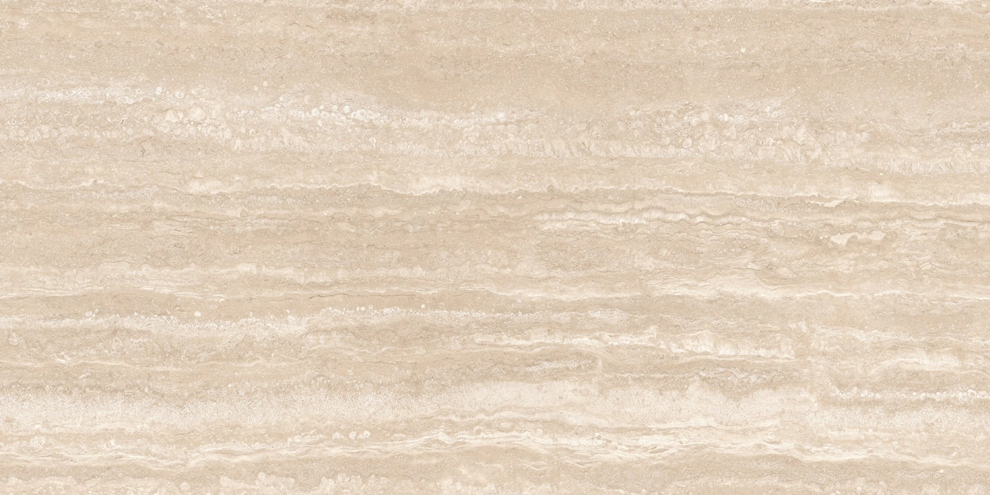 Ragno, Realstone Travertino - RCAM - Vein Beige, Strutturato , 60x120cm, 9.00mm, Rett.