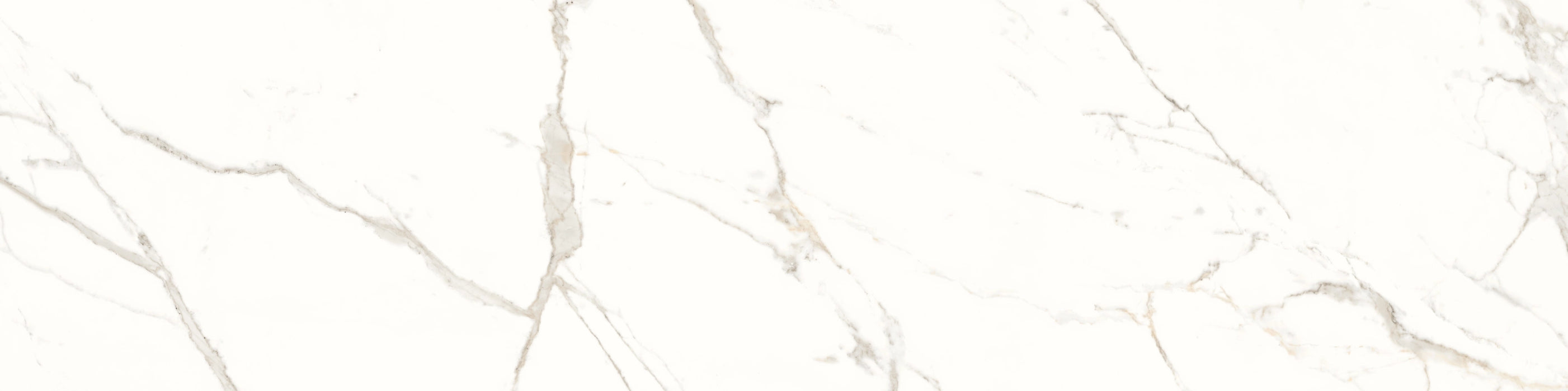 Panaria Ceramica, Trilogy - PGZTYM01 - Calacatta White, Soft, 7.5x30cm, 9.50mm, Rett.