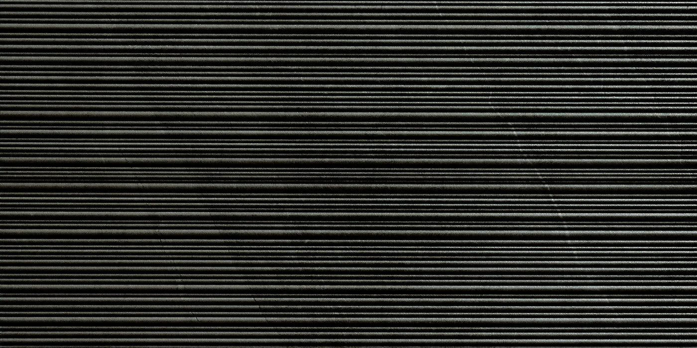 Italgraniti, Shale - SL0563R - Dark, Ribbed, 30x60cm, 9.00mm, Rett.