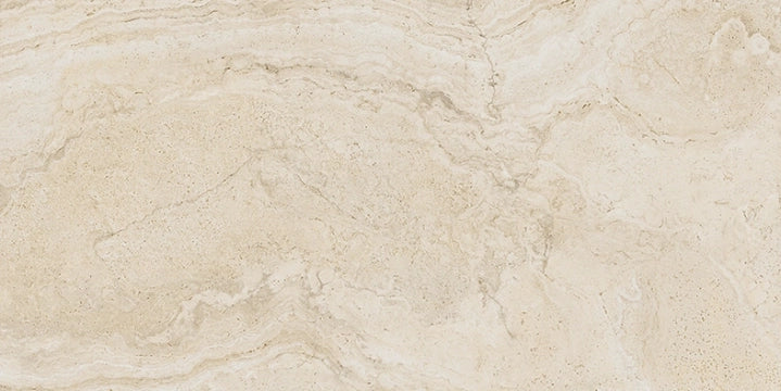 Provenza Ceramiche, Unique Travertine - EJR0 - Cream, Minimal, 7.5x60cm, 9.50mm, Rett.