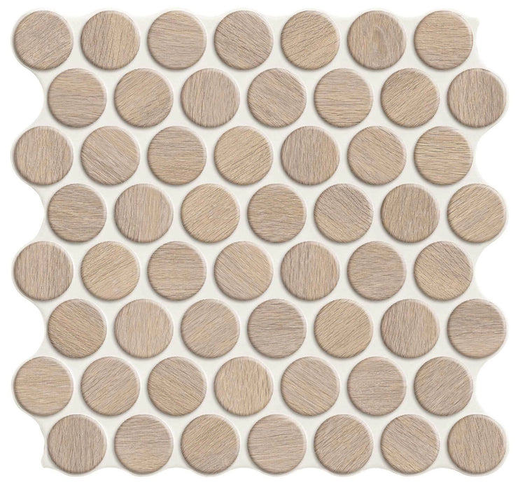 Realonda, Circle - Oak, Mate, 30.9x30.9cm, 9.00mm