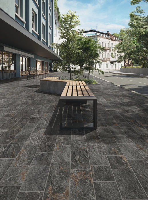 Panaria Ceramica, The Place - PG1P920 - Suburb Grey, Soft, 15x60cm, 9.00mm, Rett.