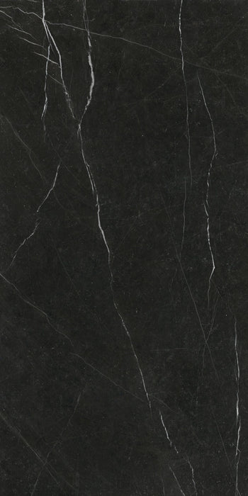 Impronta Ceramiche, Marmi di Impronta - IMI04XML - Nero Marquinia, Lappato, 120x260cm, 6.00mm, Rett.