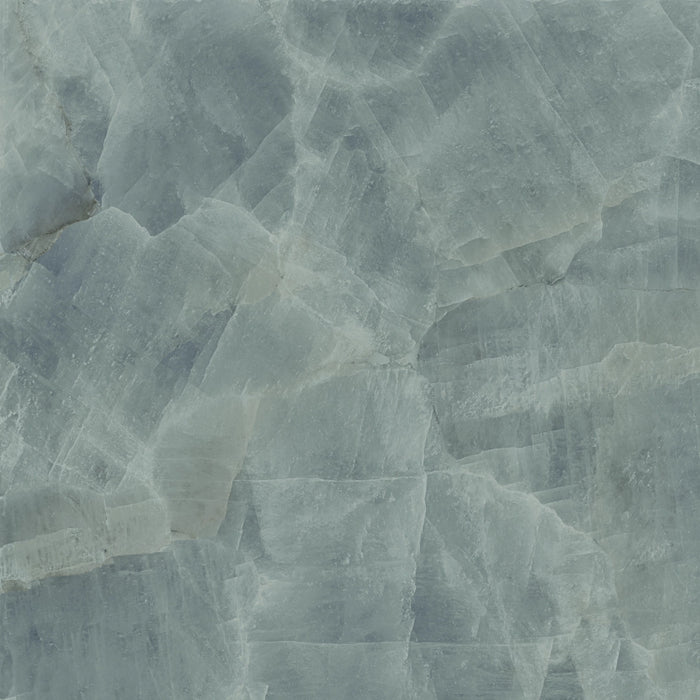 Geotiles, Frozen - Mint, Diamond, 120x120cm, 10.00mm, Rett.