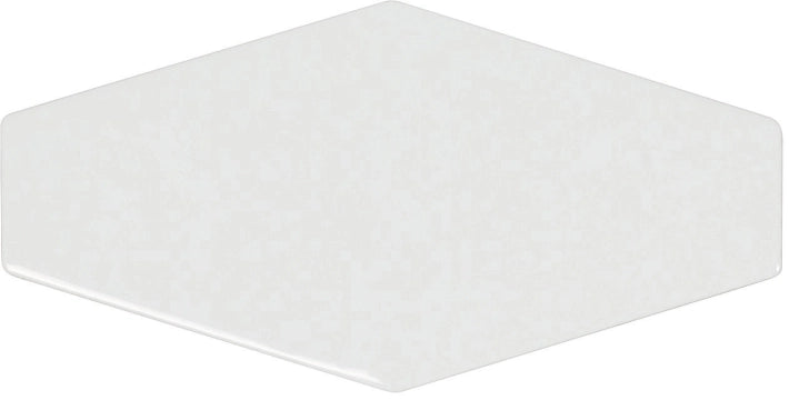 Carmen Ceramica, Harlequin - White, Brillo, 10x20cm, 8.20mm, Rett.