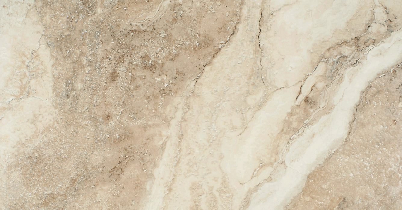 Cristacer, Travertino Di Caracalla - Beige, Matt, 60x120cm, 10.00mm, Rett.