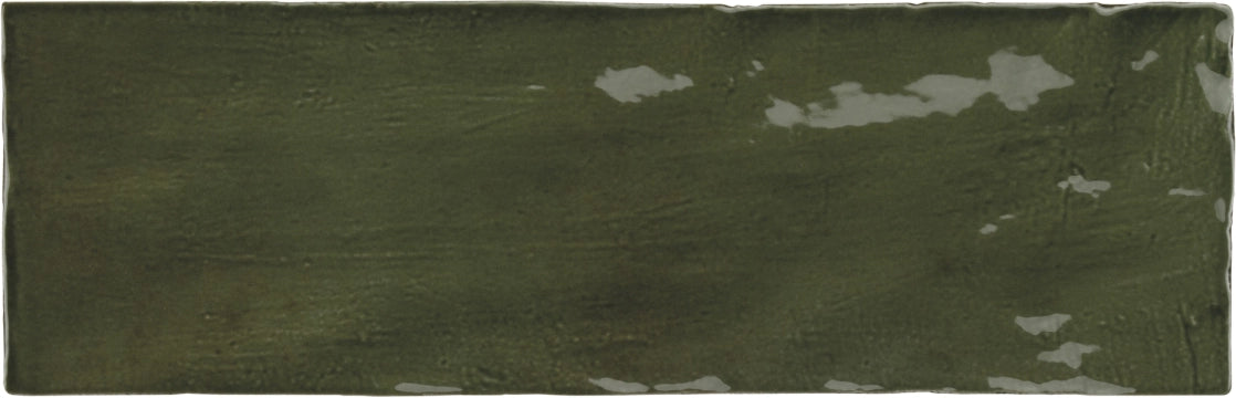 Equipe Ceramicas, La Riviera - 25847---Botanical-Green,-Lucido,-6.5x20cm,-9.00mm,-Rett.