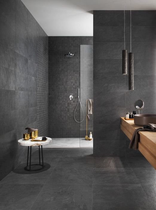 Lea Ceramiche, Waterfall - LS9WF10 - Dark flow, Naturale, 50x100cm, 5.50mm, Rett.