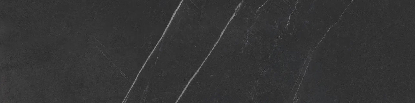 Dom Ceramiche, Blake - Nero, Naturale Veined, 7.5x30cm, 10.00mm, Rett.