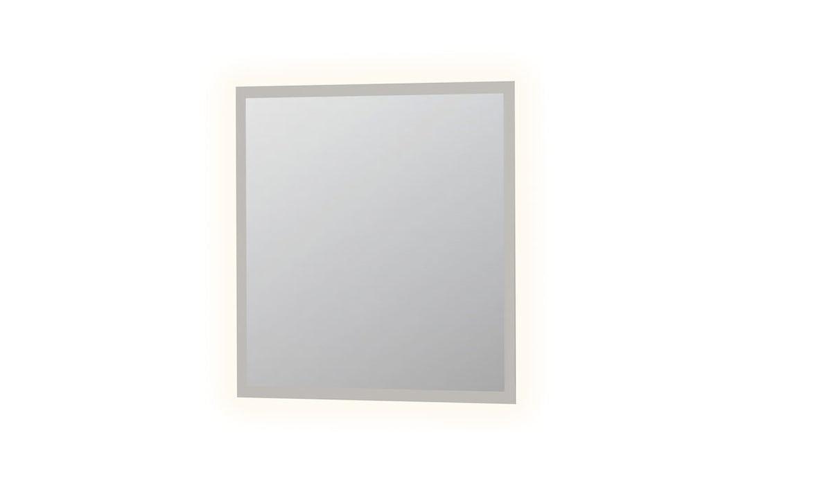 Ink spiegel SP7 80 x 80 cm met rondom indirecte LED verlichting, gematteerde rand en sensorschakelaar - 8408420