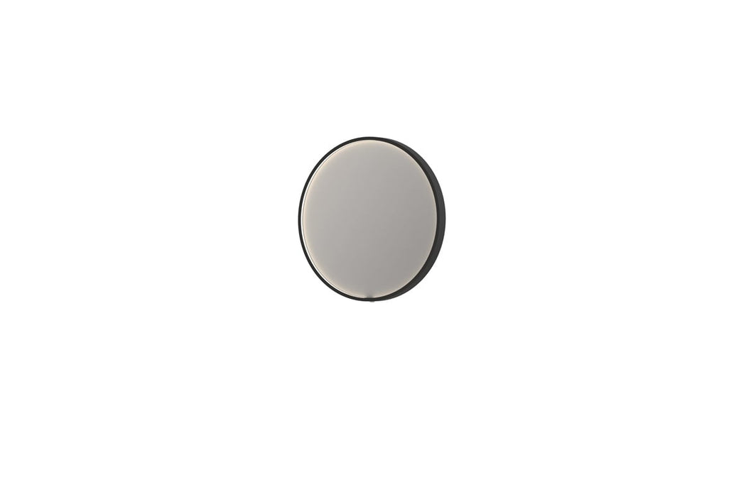 Ink SP24 spiegel rond 60cm met kader - direct LED verlichting rondom - geborsteld mat goud - 8409312