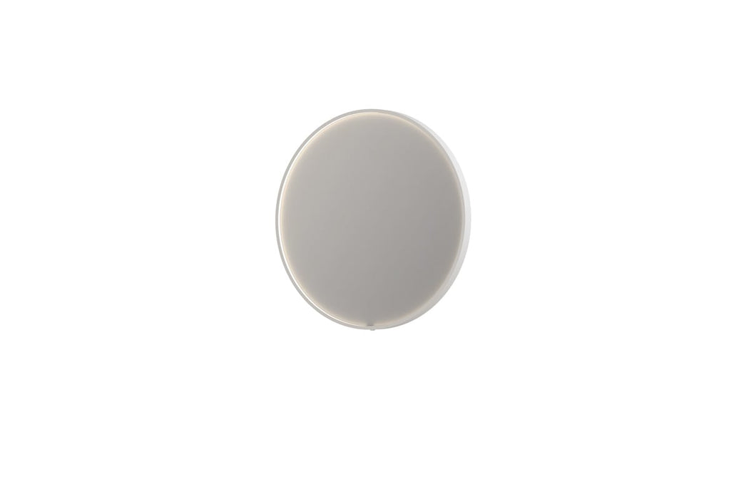 Ink SP24 spiegel rond 80cm met kader - direct LED verlichting rondom - geborsteld mat goud - 8409322