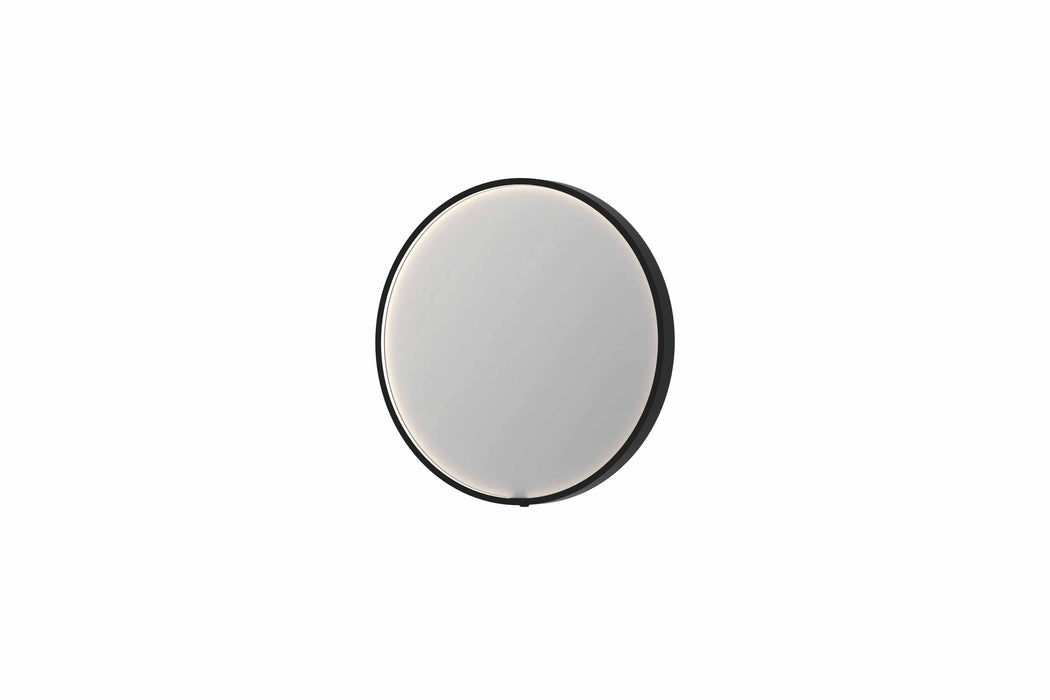 Ink SP24 spiegel rond 60cm met kader - direct LED verlichting rondom - geborsteld mat goud - 8409312