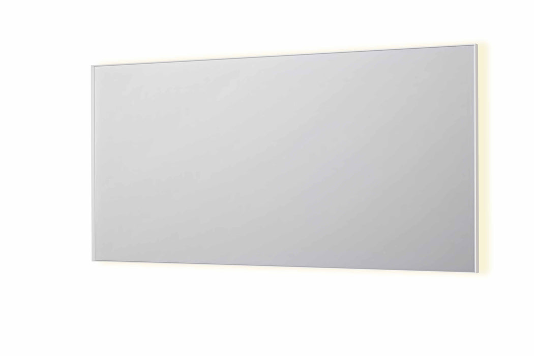 Ink SP32 spiegel 160x80cm - LED verlichting rondom, Mat Wit - 8410091