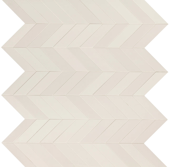 Mutina, Mews - Chalk, Natural, 5.5x39.4cm, 10.00mm