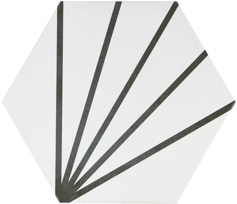 Durstone, Segment - Black 1, Natural, 23x27cm, 10.00mm, Rett.