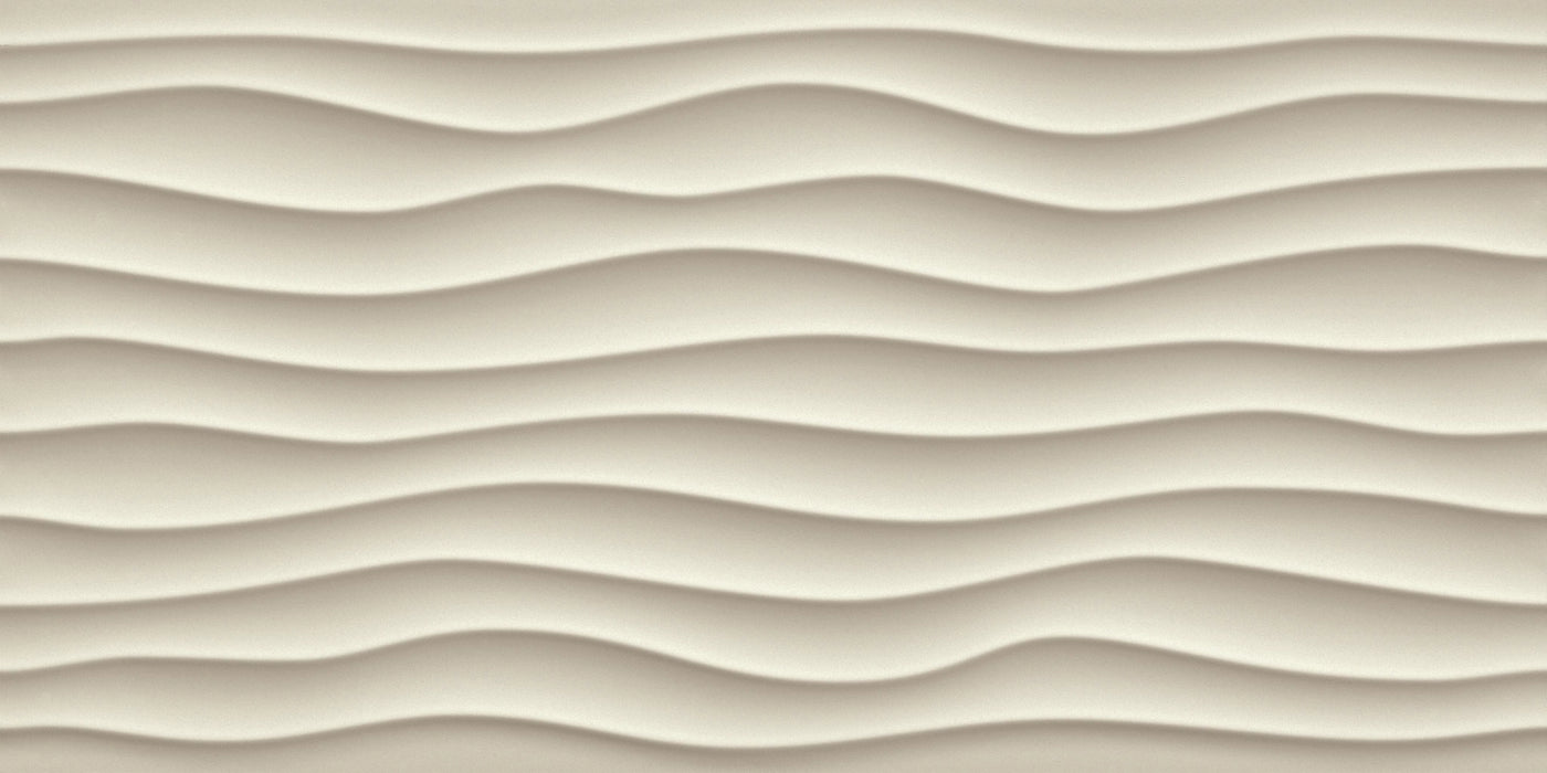 Atlas Concorde, 3d Wall Design - 8DUS - Sinuous 3d Dune Sand, Matt, 40x80cm, 9.00mm