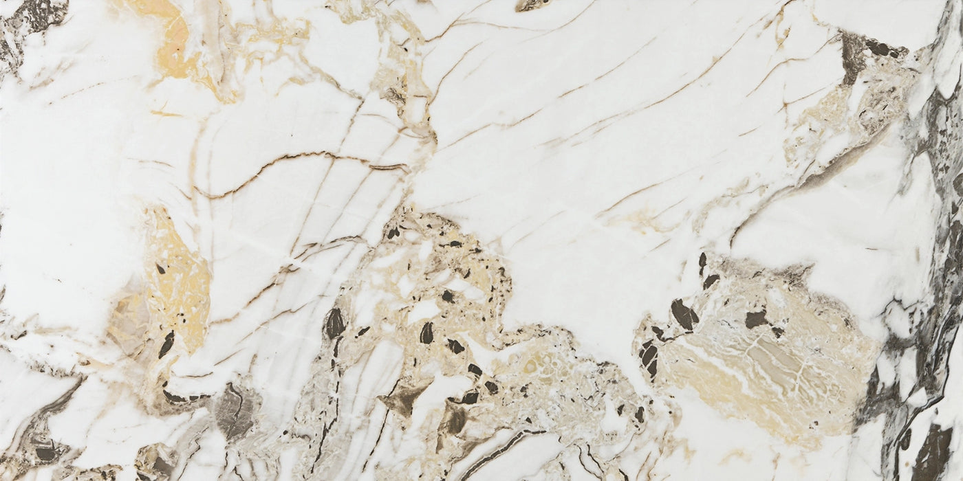 Pamesa, Lux Grotta - Oro, Cr.lux, 60x120cm, 10.50mm, Rett.