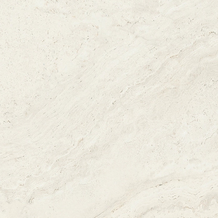 Provenza Ceramiche, Unique Travertine - EK8K - White, Minimal, 90x90cm, 9.50mm, Rett.