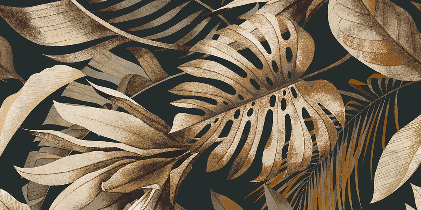 Moda Ceramica, Wall Gallery - Gold Jungle, Semi Lucido, 60x120cm, 10.00mm, Rett.