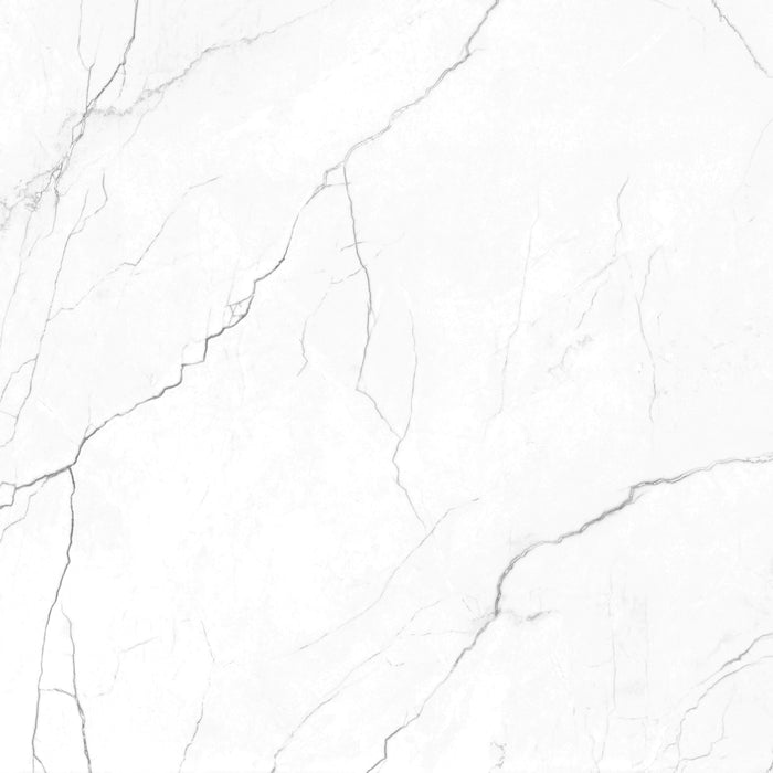 Ecoceramic, Elegance Marble - LM0840---White,-Satin,-60x60cm,-10.00mm,-Rett.