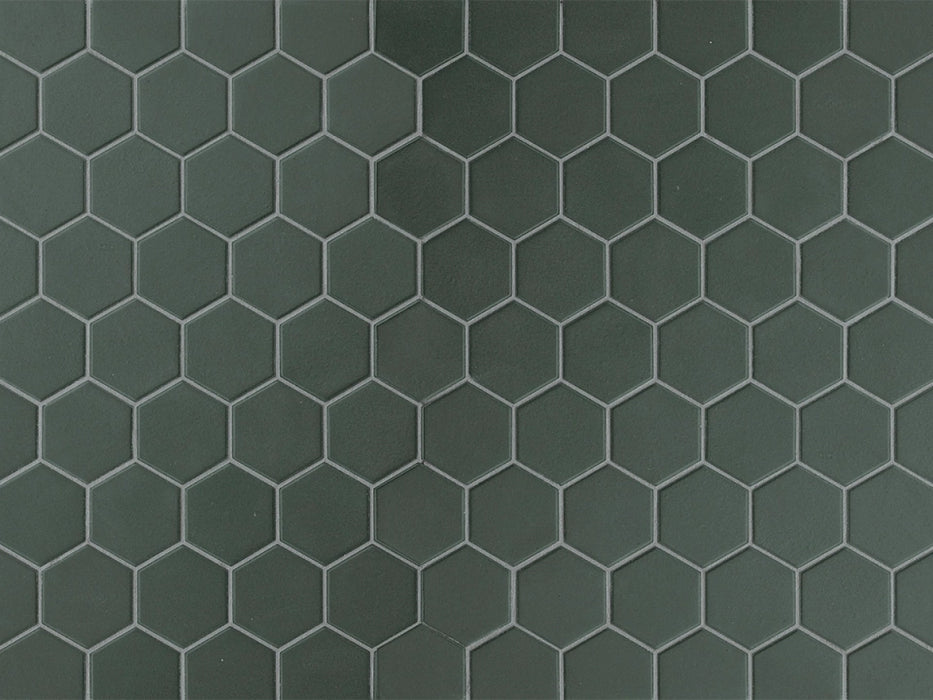 Terratinta Ceramiche, Hexa - Green Echo, Matt, 14x15cm, 10.00mm, Rett.