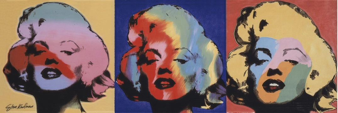 Ceramiche Settecento, Steve Kaufman - 24178 - Marilyn (c), Matt, 31.9x96.3cm, 10.00mm, Rett.