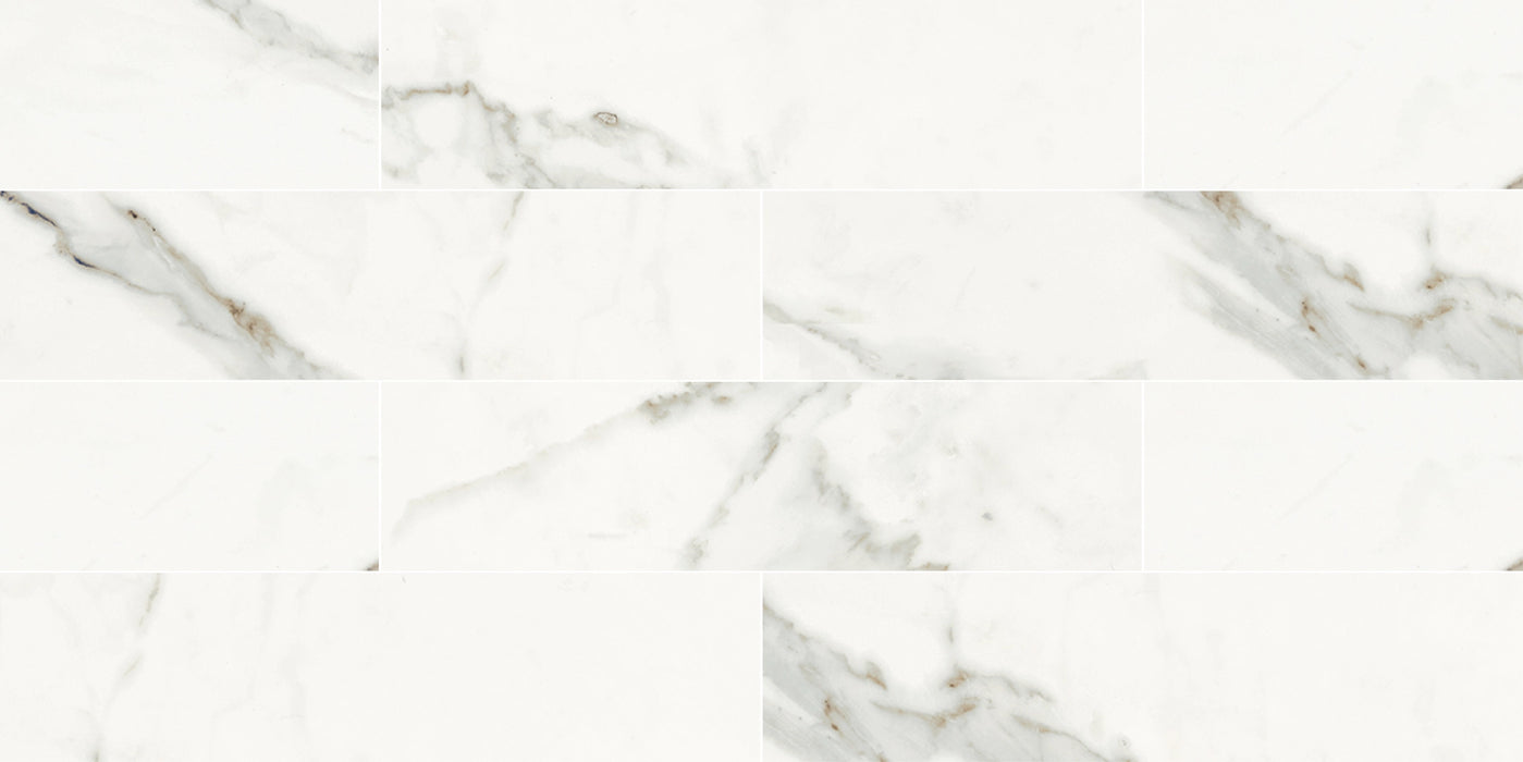 Novabell, Imperial Michelangelo - IMM 01RT - Bianco Apuano, Natural, 7.5x30cm, 9.00mm, Rett.