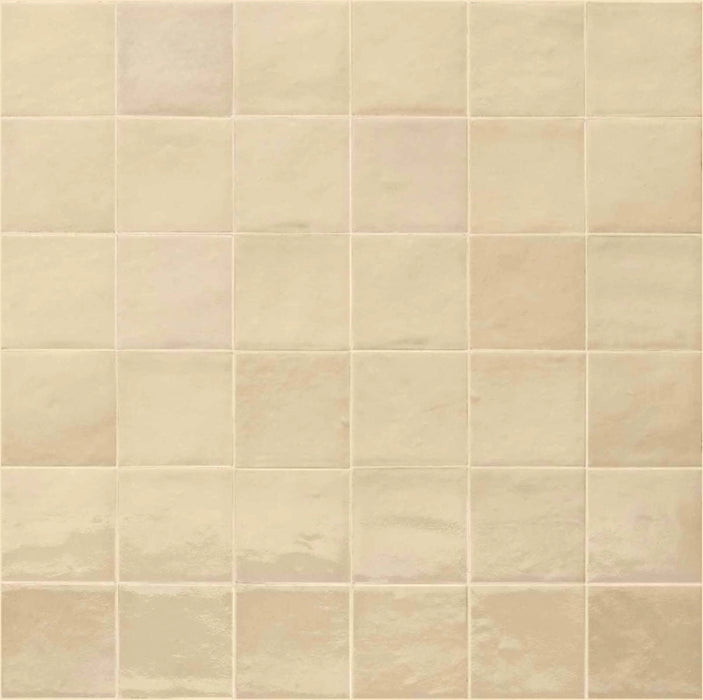 Ragno, Melange - R8G0 - Beige, Glossy, 10x10cm, 10.00mm