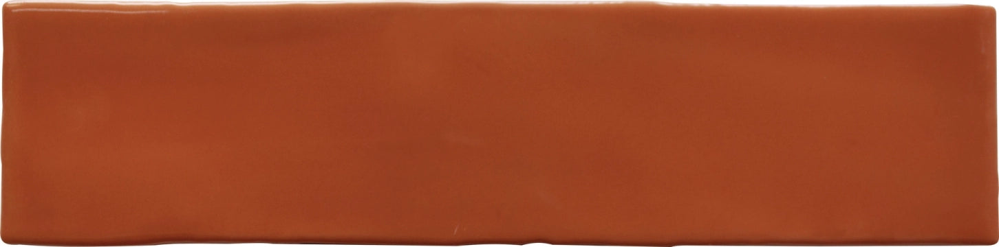 Cevica, Trending Colours - CEM09 - Terracota, Brillo, 7.5x30cm, 9.00mm