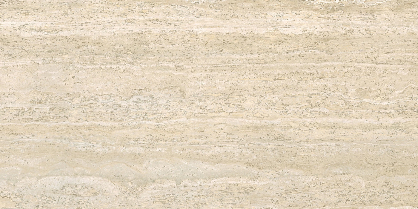 Italgraniti, I Travertini - TR03BAA - Beige Vein Cut, Antislip, 60x120cm, 9.00mm, Rett.