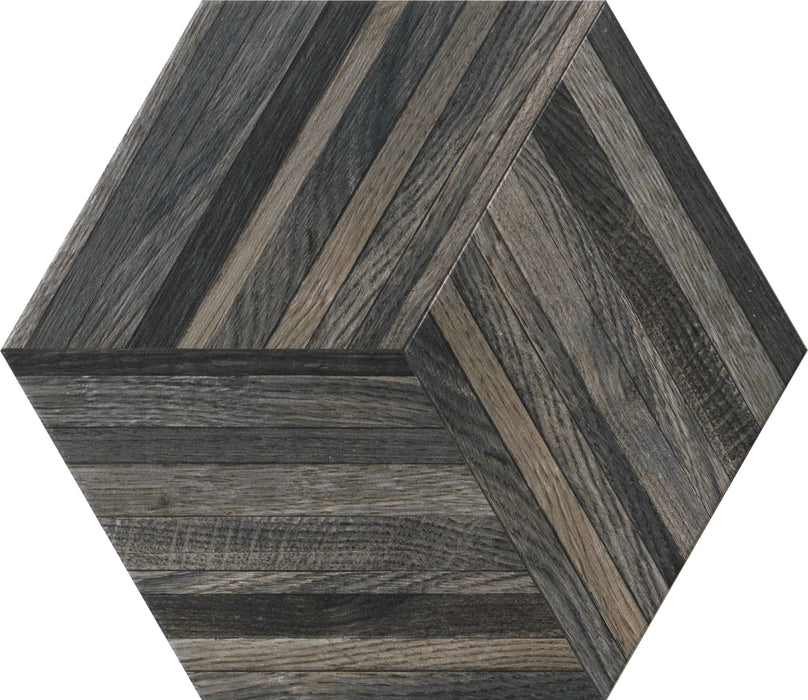 Ceramiche Settecento, Wooddesign - 146025 - Blend Smoke, Matt, 40.9x47.2cm, 10.00mm, Rett.