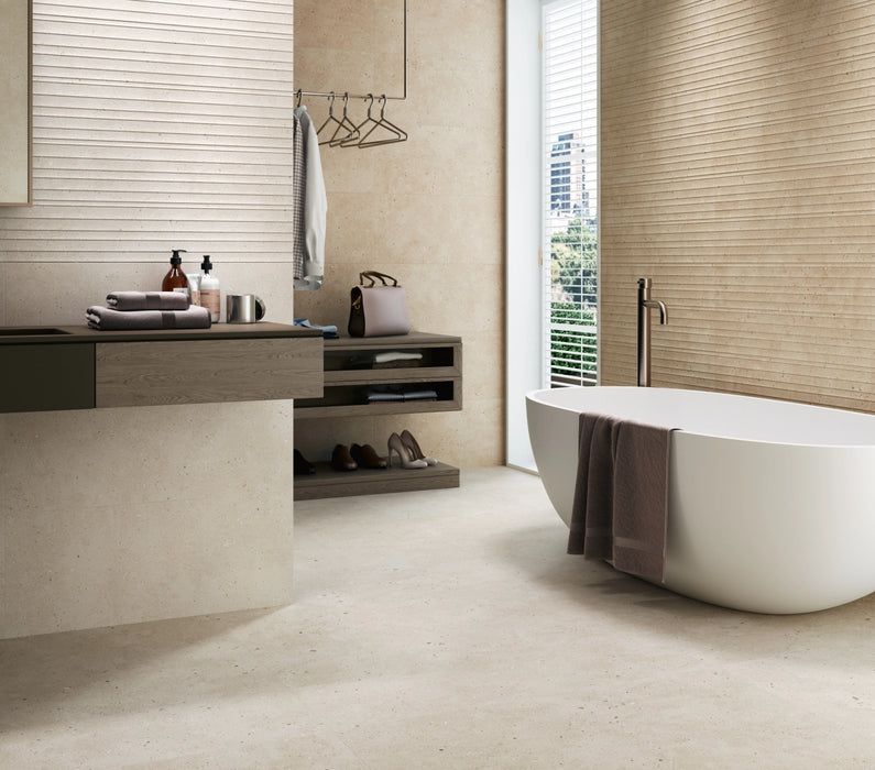 PorcelaniteDos, Piemonte - 5050 - Vison, Soft Touch Natural, 50x50cm, 10.00mm, Rett.