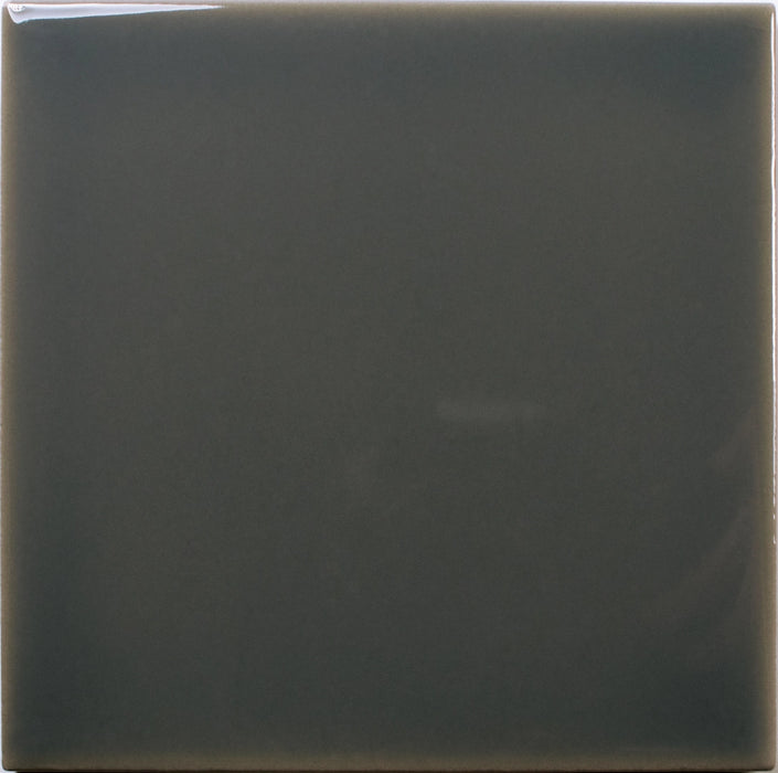 Wow Design, Fayenza - Ebony, Gloss, 12.5x12.5cm, 10.00mm