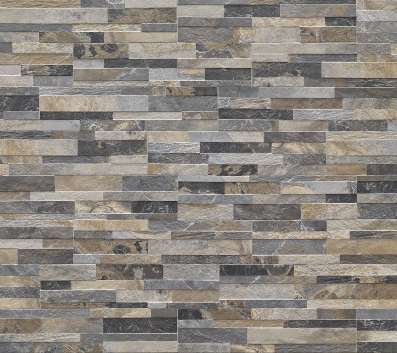 Ceramica Rondine, Cubics - J86621 - Multicolor, Naturale, 15x61cm, 11.00mm