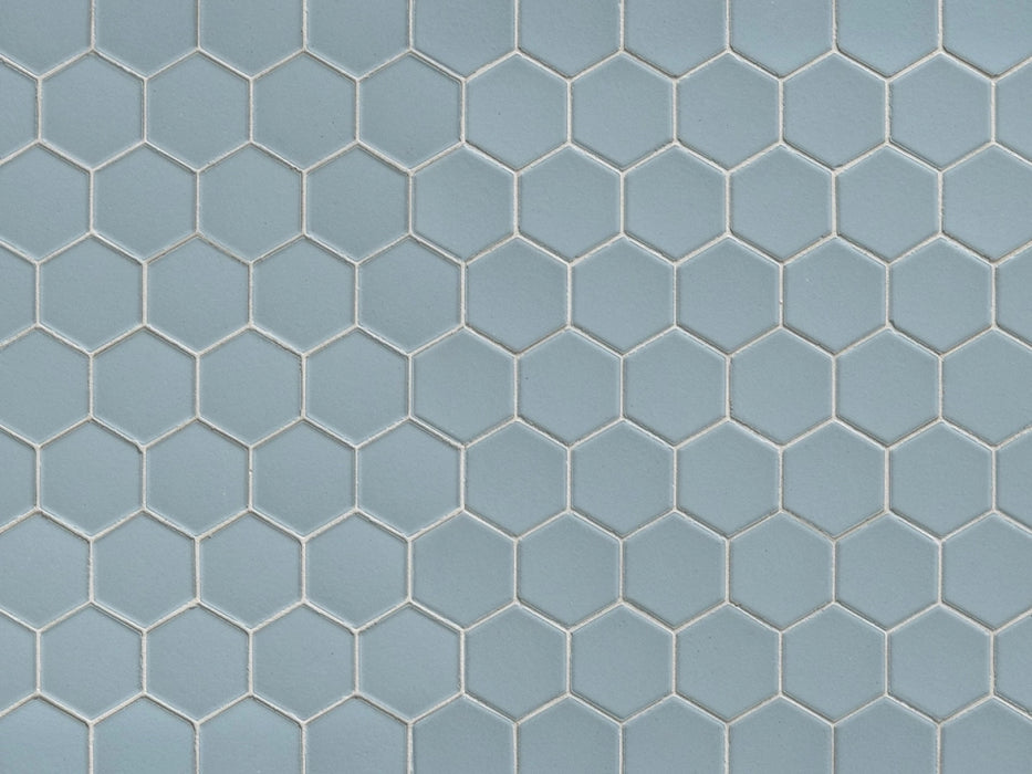 Terratinta Ceramiche, Hexa - Azure Mist, Matt, 14x15cm, 10.00mm, Rett.