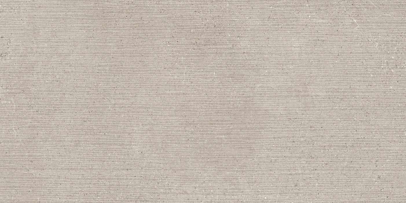 Ceramiche Ricchetti, Ease/22 - 0163495 - Greige, Ribbed, 60x120cm, 9.00mm, Rett.