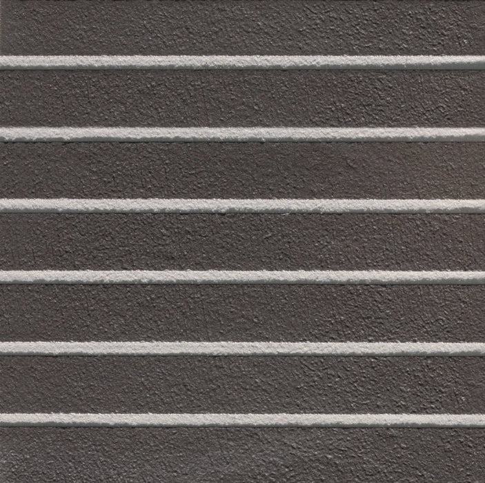 Mutina, Fringe - Anthracite, Bold, 12.3x12.3cm, 12.00mm, Rett.