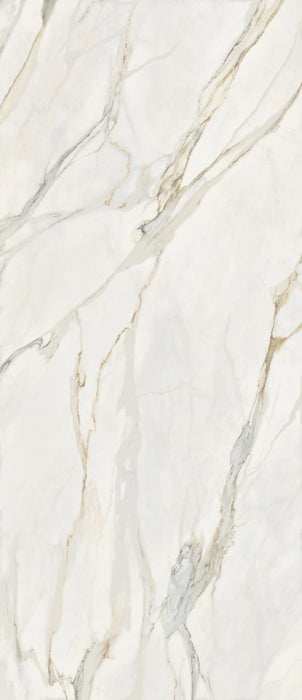 Gardenia Orchidea, La Marmoteca - 0010597 - Calacatta Elegance, Lux, 120x280cm, 6.00mm, Rett.