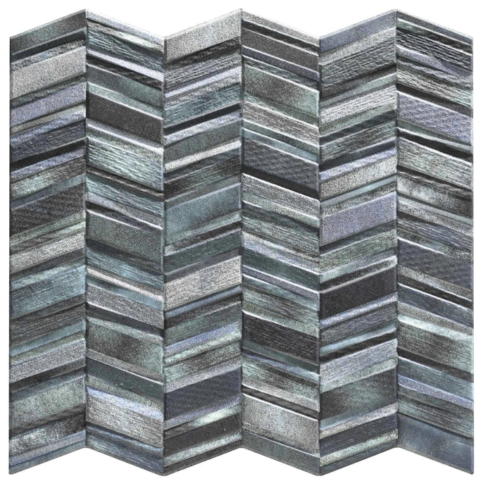 Realonda, Chevron - Ocean, Mate, 44x44cm, 10.00mm