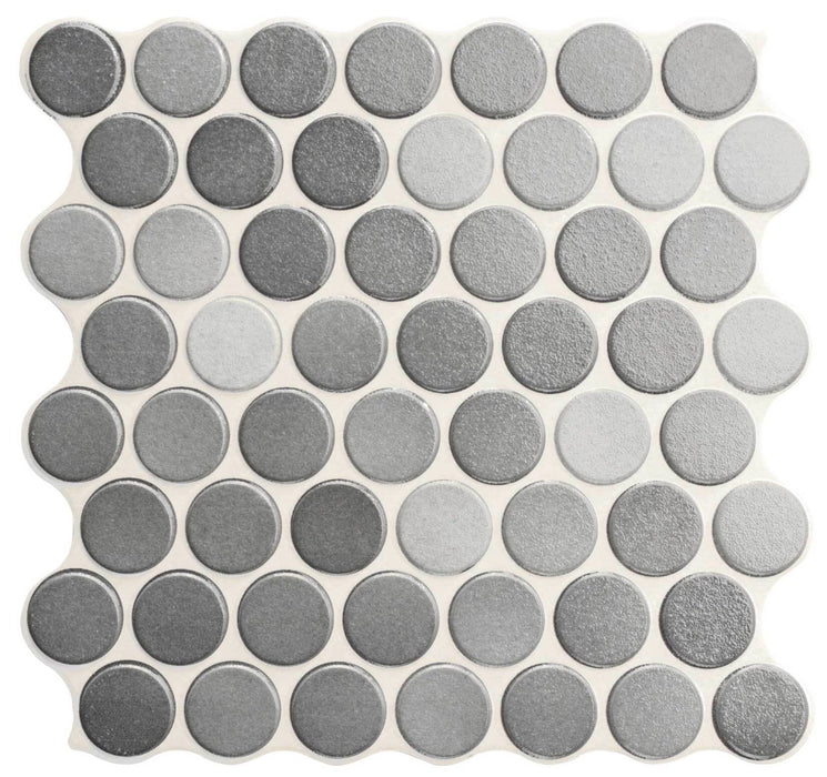 Realonda, Circle - Grey, Brillo, 30.9x30.9cm, 9.00mm