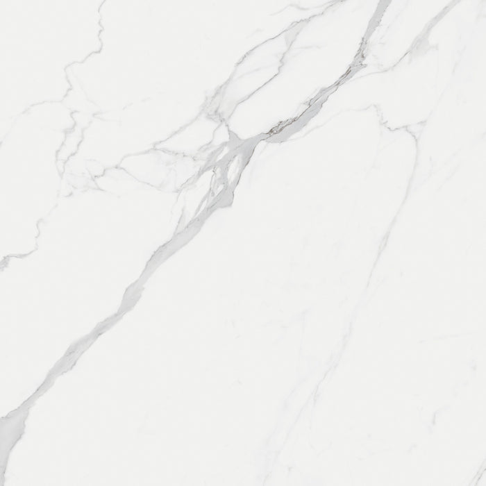 Tuscania Ceramiche, White Marble - Statuario, Naturale, 122.2x122.2cm, 9.50mm, Rett.