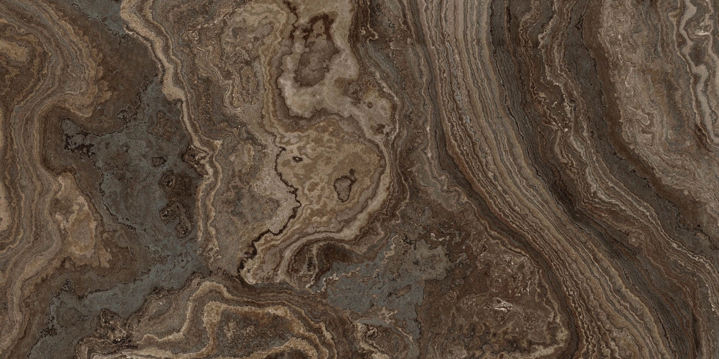 Naxos Ceramica, Rhapsody - 0117425 - Brown Wave, Levigato, 60x120cm, 7.00mm, Rett.