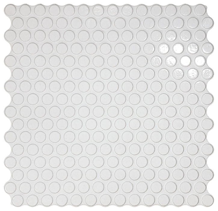 Realonda, Penny - White, Brillo, 31x31cm, 9.00mm