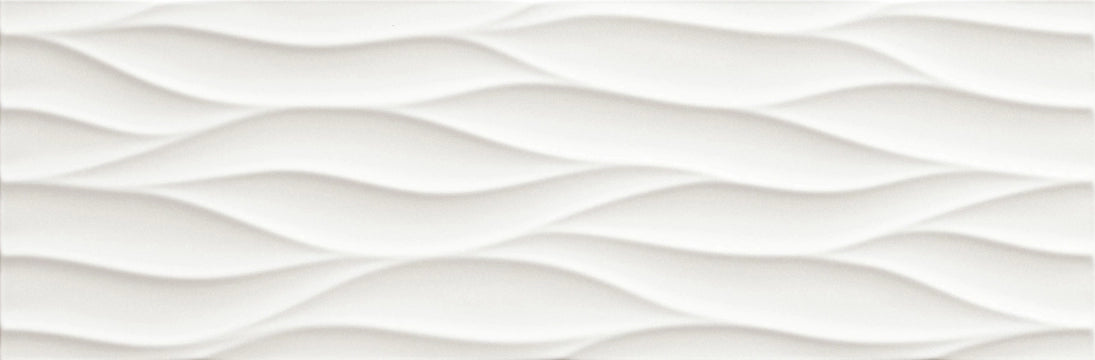 Fap Ceramiche, Lumina - fLMR - Curve White, Matt, 25x75cm, 10.50mm