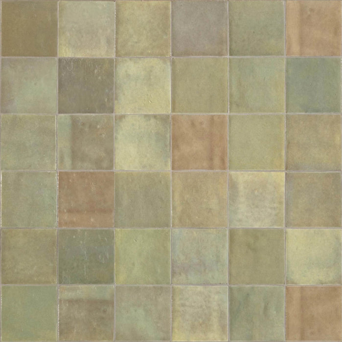 Marazzi, Crogiolo_Zellige - M5P3 - Salvia, Lux, 10x10cm, 10.00mm