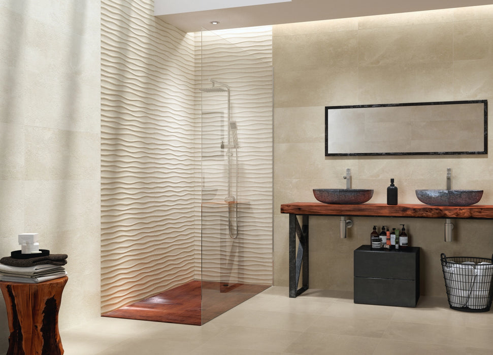 PorcelaniteDos, Manhattan - 3035 - Gris, Soft Touch Natural, 50x100cm, 10.00mm, Rett.