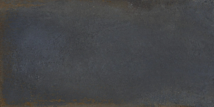 Saime Ceramiche, Ferrocemento - T621915 - Nero, Naturale, 45x90cm, 6.00mm, Rett.