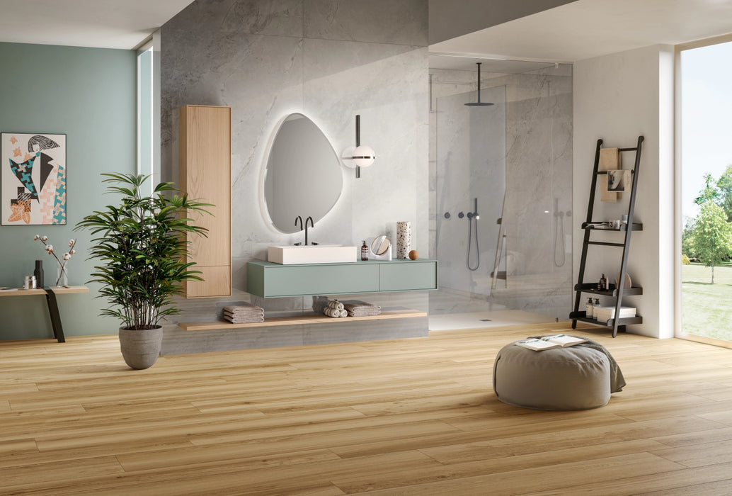 Panaria Ceramica, Nuance - PGIN1201 - Miel, Naturale, 30x180cm, 10.50mm, Rett.